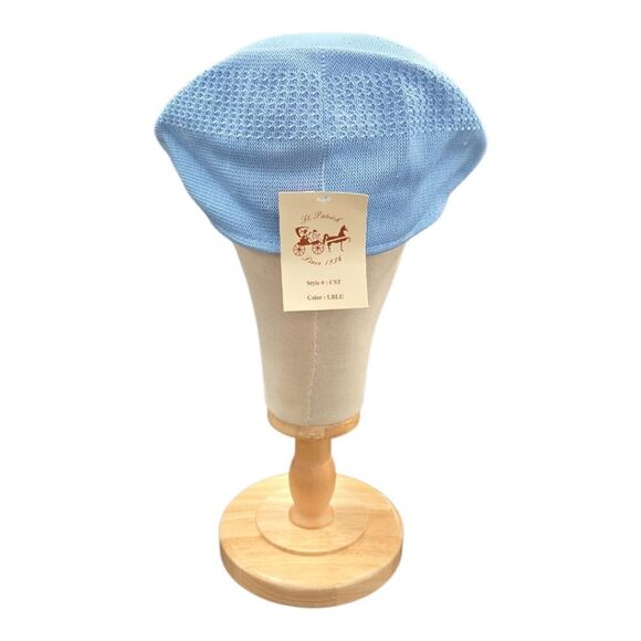 ST. PATRICK MEN'S  LIGHT BLUE VENTED MESH IVY CASUAL COLLECTION. - Picture 4 of 6